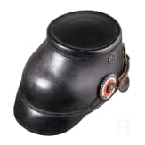 A shako M 1895 for enlisted men of the Bavarian Jaeger troops