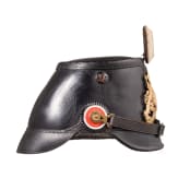 A shako M 1895 for enlisted men of the Jaeger troops, dated 1902