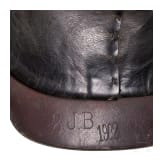 A shako M 1895 for enlisted men of the Jaeger troops, dated 1902