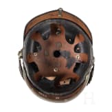 A helmet for members of the gendarmerie, dated 1917