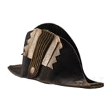 An early bicorne hat for civil servants and two shoulder pieces, 2nd half of the 19th century