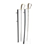 Two Sabers for Infantry Officers, Model 1855