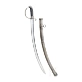 A hussar sabre M 1813, wartime production, dated 1914