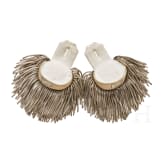 A pair of epaulettes for a lieutenant-colonel in the Royal Bavarian 7th Chevaulegers Regiment &ldquo;Prince Alfons&rdquo;