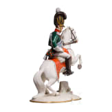 Nymphenburg: Bayerischer Chevauleger-Offizier zu Pferd (um 1810), 20. Jhdt.