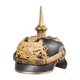 Helm M 1886 f&uuml;r Offiziere der Infanterie