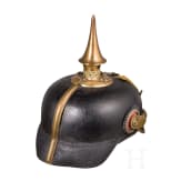 Helm f&uuml;r Reserveoffiziere im Braunschweigischen Infanterie-Regiment Nr. 92
