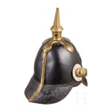 Helm M 1857 f&uuml;r Mannschaften der hessischen Infanterie