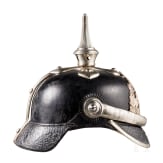 Helm f&uuml;r Mannschaften/Unteroffiziere der Gro&szlig;herzoglich Hessischen Dragoner-Regimenter Nr. 23 oder Nr. 24, um 1900