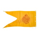 Lanzenflagge f&uuml;r Unteroffiziere der Mecklenburgischen Kavallerie, datiert 1917