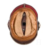 Helm f&uuml;r Offiziere im Oldenburgischen Dragoner-Regiment Nr. 19, um 1900