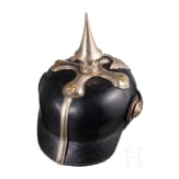Helm f&uuml;r Offiziere im Oldenburgischen Dragoner-Regiment Nr. 19, um 1900