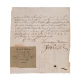 K&ouml;nig Friedrich Wilhelm I. von Preu&szlig;en (1688 - 1740) - eigenh&auml;ndig signiertes Schreiben an Herzog August Wilhelm zu Braunschweig und L&uuml;neburg 1724
