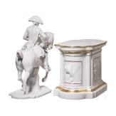 Friedrich der Gro&szlig;e zu Pferd, Carl Gottlieb Schubert um 1780 (Entwurf), F&uuml;rstenberg, 2. H&auml;lfte des 20. Jhdts.