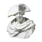 Lebensgro&szlig;e Keramikb&uuml;ste von K&ouml;nig Friedrich II., 20 Jhdt.