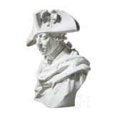 Lebensgro&szlig;e Keramikb&uuml;ste von K&ouml;nig Friedrich II., 20 Jhdt.