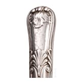 Friedrich Wilhelm IV. und K&ouml;nig Wilhelm I. von Preu&szlig;en &ndash; Sechs Gabeln und ein Messer mit Monogramm
