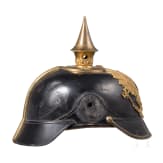 Helm f&uuml;r Reserveoffiziere, Preu&szlig;en, um 1900