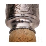 Zwei Miniaturhelme aus Silber, um 1900