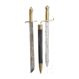 Zwei Faschinenmesser, deutsch, 19./20. Jhdt.