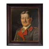 Generalfeldmarschall Colmar Freiherr von der Goltz-Pascha (1843 - 1916) - Portraitgem&auml;lde, 1. H&auml;lfte 20. Jhdt.