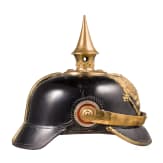 Helm f&uuml;r Offiziere der Infanterie, um 1900