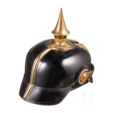 Helm f&uuml;r Offiziere der Infanterie, um 1900