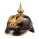 Helm M 1895 f&uuml;r Mannschaften der Linieninfanterie, datiert 1905