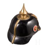 Helm M 1895 f&uuml;r Mannschaften der Linieninfanterie, datiert 1905