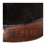 Helm M 1895 f&uuml;r Mannschaften der Linieninfanterie, datiert 1905