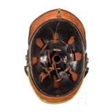 Helm eines Feldwebel-Leutnants der Infanterie, datiert 1914