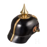 Helm eines Feldwebel-Leutnants der Infanterie, datiert 1914
