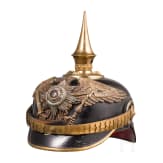 Helm f&uuml;r Offiziere der Garde-Infanterie, um 1900