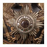 Helm f&uuml;r Offiziere der Garde-Infanterie, um 1900