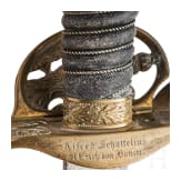 Zwei preu&szlig;ische Degen f&uuml;r Offiziere der Infanterie, 19./20. Jhdt.