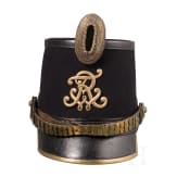 Tschako M 1854 f&uuml;r Offiziere der J&auml;ger-Bataillone Nr. 1, 2, 5 und 6
