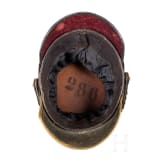 Tschako M 1854 f&uuml;r Offiziere der J&auml;ger-Bataillone Nr. 1, 2, 5 und 6