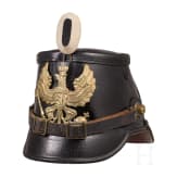 Tschako M 1895/97 f&uuml;r Mannschaften im J&auml;ger-Bataillon Nr. 9