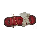 A Prussian Gardes du Corps GDC Gala NCO Mallets, Gauntlets and Horse Drum Blanket