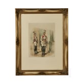 A Prussian GdC EM Gala watercolor and a Reservist Picture 1895&ndash;98