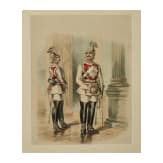 A Prussian GdC EM Gala watercolor and a Reservist Picture 1895&ndash;98