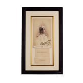 Chlodwig, Prince of Hesse (1876&ndash;1954) &ndash; a signed Garde du Corps photograph and business cards, 1898
