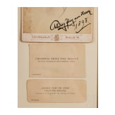 Chlodwig, Prince of Hesse (1876&ndash;1954) &ndash; a signed Garde du Corps photograph and business cards, 1898
