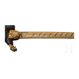Generalleutnant Luis von Hesberg (1824&ndash;1909) &ndash; a magnificent sabre, gift from Cuirassier Regiment No. 6, likely presented upon his retirement in 1888.