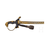 Generalleutnant Luis von Hesberg (1824&ndash;1909) &ndash; a magnificent sabre, gift from Cuirassier Regiment No. 6, likely presented upon his retirement in 1888.