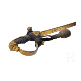 Generalleutnant Luis von Hesberg (1824&ndash;1909) &ndash; a magnificent sabre, gift from Cuirassier Regiment No. 6, likely presented upon his retirement in 1888.