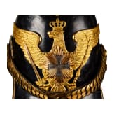 A Prussian Model 43 Guard Dragoon Landwehr Officer's Helmet
