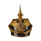 A Prussian Model 67 1st Guard Dragoon Officer's Helmet