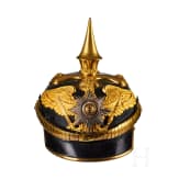 A Prussian Late Model 1st Guard Dragoon Officer's Helmet