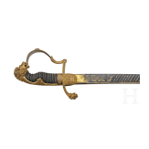 General der Kavallerie Gebhard Friedrich von Krosigk (1835&ndash;1904) &ndash; a Presentation Saber from the Guard Hussar Regiment upon his departure as commander in 1883